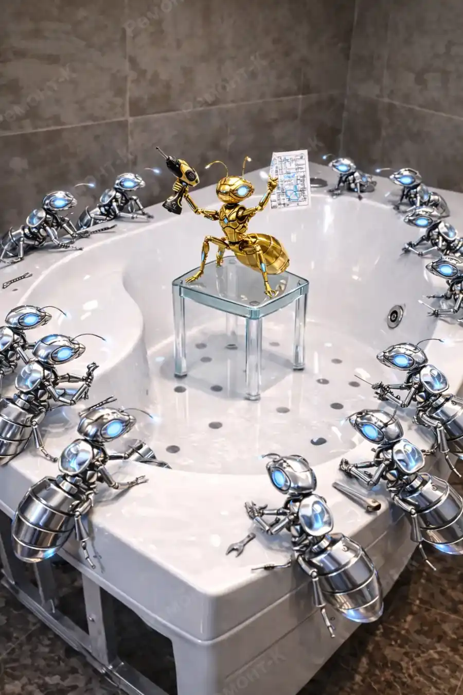 Замена душевого поддона