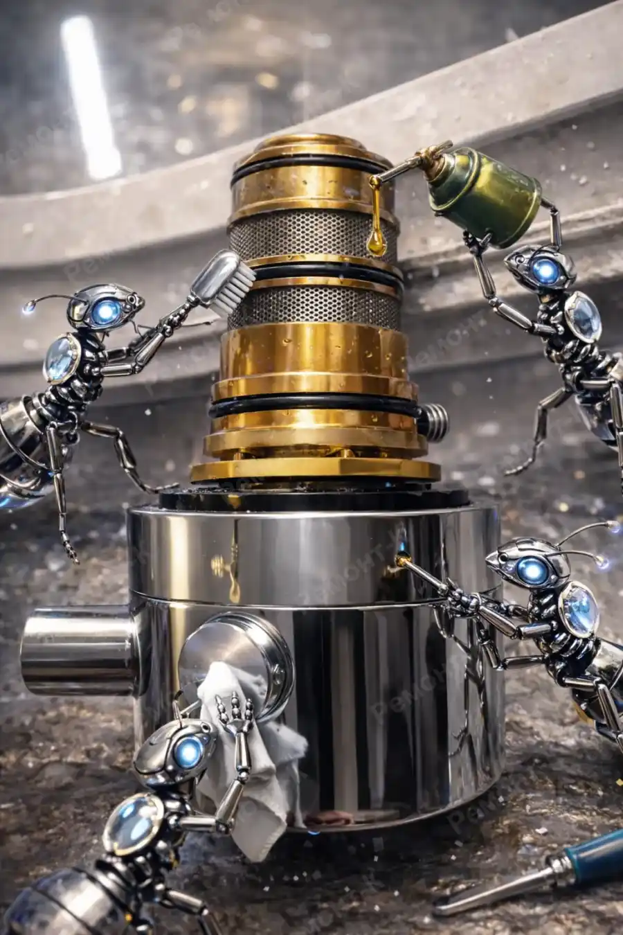 Ремонт термостатического смесителя